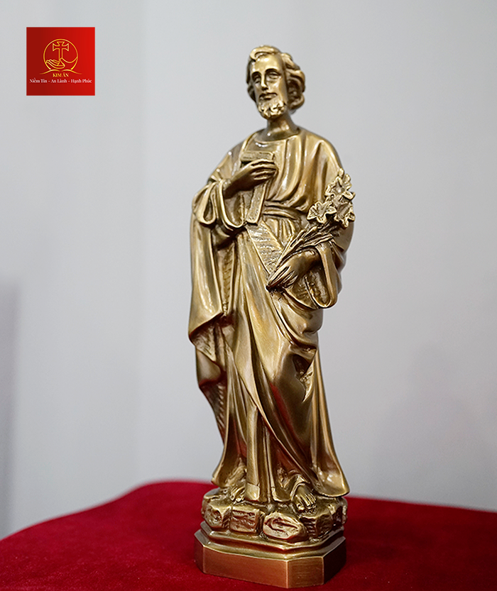 Tượng Thánh Giuse cao 30cm – Màu Cổ Điển