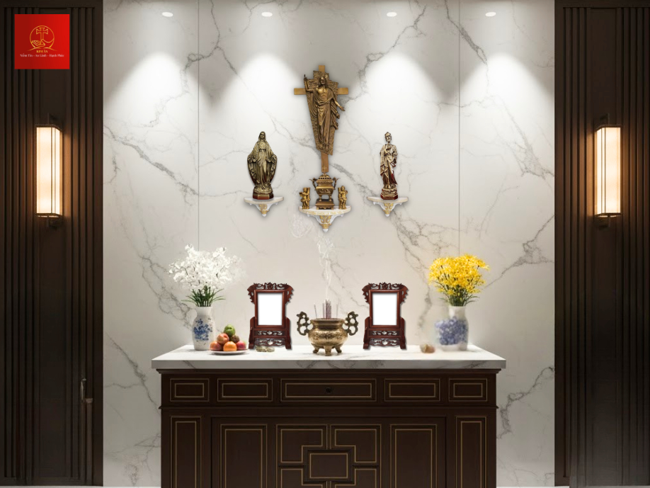 14-mau-ban-tho-to-tien-cong-giao-lam-tu-go-tu-nhien-mang-lai-ve-dep-trang-trong-ma-van-am-cung Mẫu bàn thờ tổ tiên Công giáo làm từ gỗ tự nhiên, mang lại vẻ đẹp trang trọng mà vẫn ấm cúng