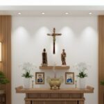 Tượng Đức Mẹ Fatima cao 40cm