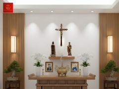 Tượng Đức Mẹ Fatima cao 40cm