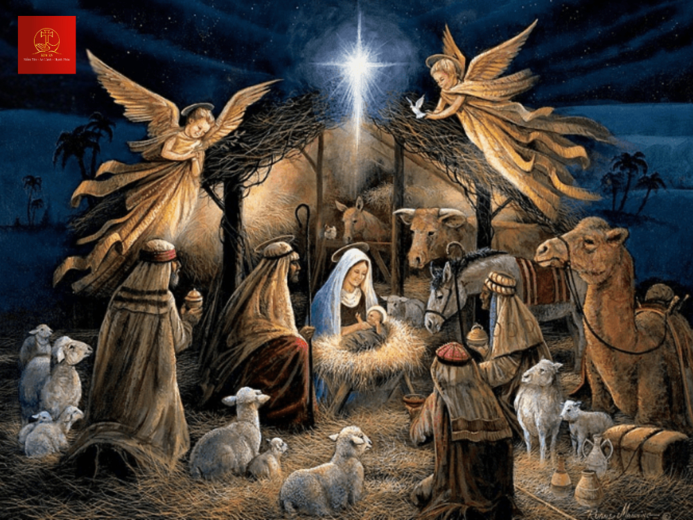 2-chua-giesu-ra-doi-nam-nao-1 Chúa Giêsu Hài Đồng được sinh hạ trong máng cỏ tại một hang đá ở Bê-lem