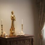 Tượng Mẹ La Vang cao 40cm