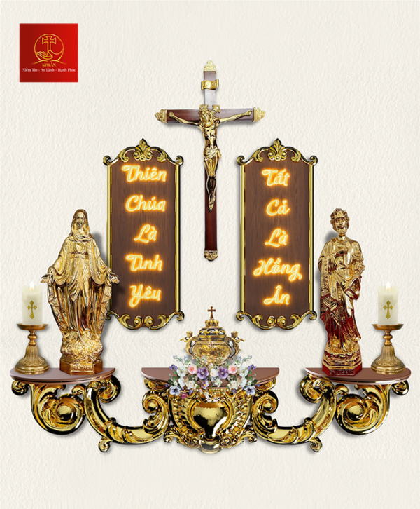 Bàn thờ Công giáo (mẫu 1)