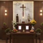 Tượng Đức Mẹ Fatima cao 40cm