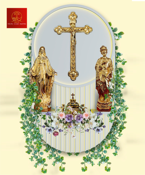 Bàn thờ Công giáo (mẫu 4)