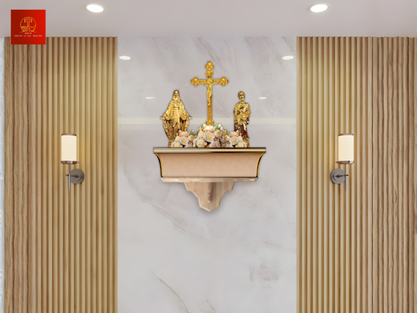 ban-tho-cong-giao-sfu-no-09-gom-thanh-gia-tuong-duc-me-tuong-thanh-giuse Bàn thờ Công giáo SFU-No.09 gồm Thánh Giá, tượng Đức Mẹ, tượng Thánh Giuse