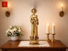 Tượng Mẹ La Vang cao 30cm