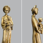 Tượng Mẹ La Vang cao 40cm