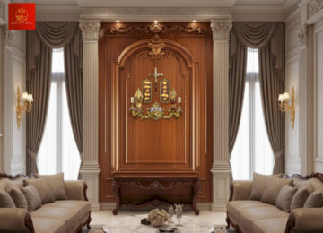 Đặt bàn thờ Chúa ở vị trí trang trọng nhất trong ngôi nhà