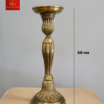 Chân Nến Đế Tròn - cao 30cm