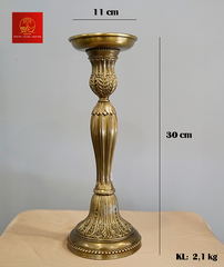 Chân Nến Đế Tròn - cao 30cm