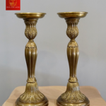 Chân Nến Đế Tròn - cao 30cm