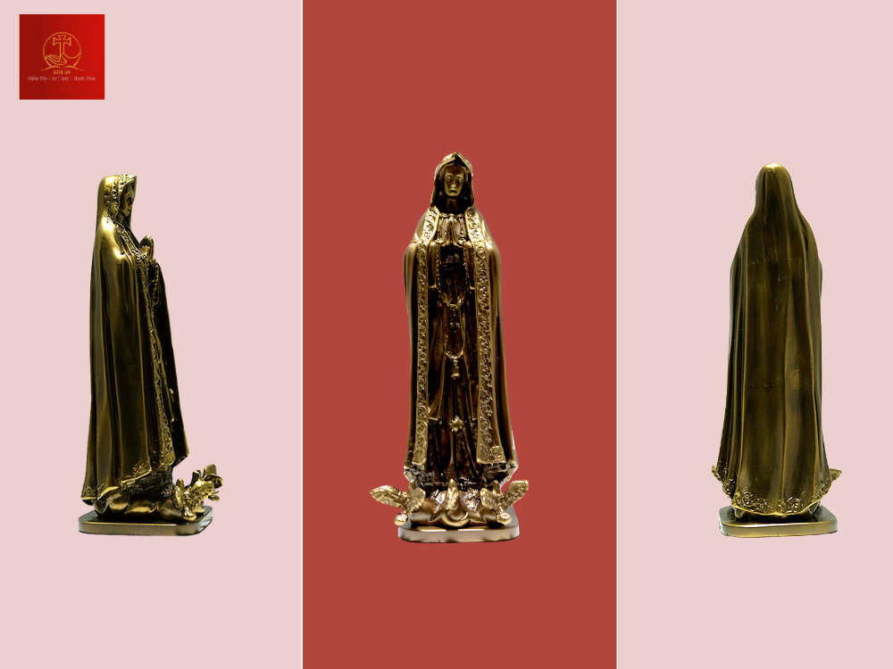 Tượng Đức Mẹ Fatima cao 50cm