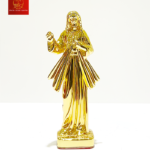 Tượng Chúa Thương Xót - cao 10 cm - Màu Gold