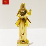 Tượng Chúa Thương Xót - cao 10 cm - Màu Gold