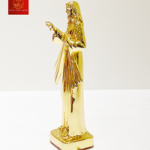 Tượng Chúa Thương Xót - cao 10 cm - Màu Gold