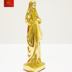 Tượng Chúa Thương Xót - cao 10 cm - Màu Gold