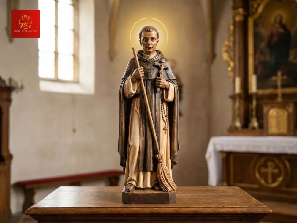 hinh-anh-thanh-martino-cam-choi-tuong-trung-cho-viec-thanh-hoa-nhung-cong-viec-phuc-vu-nho-be-hang-ngay-1 Hình ảnh Thánh Martino cầm chổi