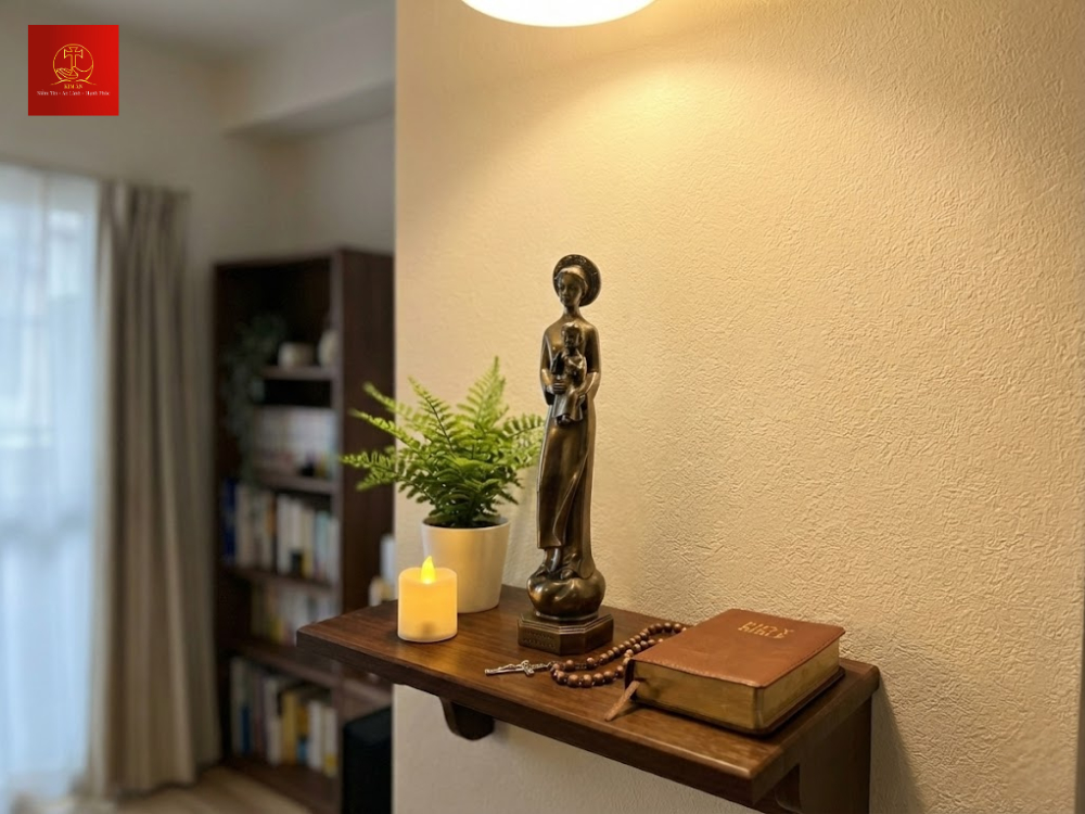 kich-thuoc-18cm-nho-gon-phu-hop-trang-tri-ke-sach-1 Kích thước 18cm nhỏ gọn phù hợp trang trí kệ sách.