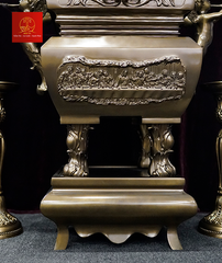 Lư Hương Đồng Cung Thánh cao 1 mét