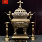 Lư Hương Đồng Cung Thánh cao 1 mét