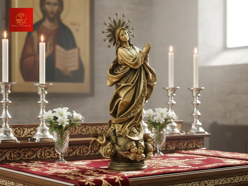 me-maria-huong-mat-ve-troi-ton-vinh-mau-nhiem-len-troi_5cf04ce0-09c5-44f6-b6e9-23a5e93b170a Mẹ Maria hướng mắt về trời tôn vinh mầu nhiệm lên trời.