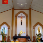 Nhà Tạm Quang Nhật Bằng Đồng Mạ Vàng 24k