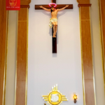 Nhà Tạm Quang Nhật Bằng Đồng Mạ Vàng 24k