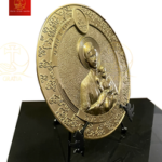 Phù Điêu Đức Mẹ La Vang Bằng Inox