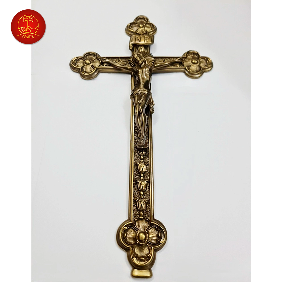 thanh-gia-12-cfddb479-42a9-42f9-82ae-f080d687756d-2 Thánh Giá Hoa Đào Không Đế Cao 75cm - Màu Cổ Điển