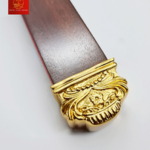 Thánh Giá Chúa Giêsu Gỗ Treo - Màu Vàng Gold