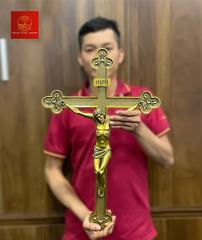 Thánh Giá Hoa Đào Cao 60 cm Bằng Nhôm