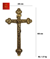 Thánh Giá Hoa Đào Không Đế - Màu Cổ Điển