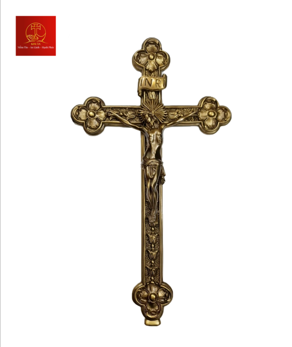 Thánh Giá Hoa Đào Không Đế - Màu Cổ Điển