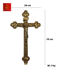 Thánh Giá Hoa Đào Không Đế - Màu Cổ Điển
