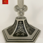 Thánh Giá Hoa Đào Bằng Nhôm cao 70 cm (có đế)