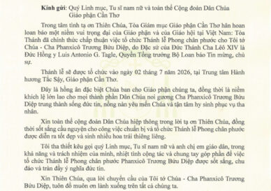 [Tin vắn] Lễ Phong chân phước Cha Phanxicô Trương Bửu Diệp: 2/7/2026