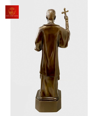 Tượng Cha Bửu Diệp cao 40cm - Màu Cổ Điển