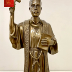 Tượng Cha Bửu Diệp cao 40cm - Màu Cổ Điển