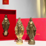 Tượng Mẹ Ban Ơn Bằng Đồng - Cao 10cm