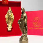 Tượng Mẹ Ban Ơn Bằng Đồng - Cao 10cm