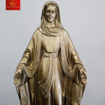 Tượng Đức Mẹ Ban Ơn Bằng Đồng - Cao 70 cm