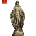 Tượng Đức Mẹ Ban Ơn Bằng Đồng - Cao 70 cm