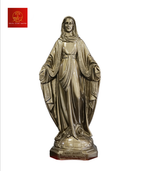 Tượng Đức Mẹ Ban Ơn Bằng Đồng – Cao 70 cm