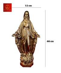 Tượng Đức Mẹ Ban Ơn 40cm - MMR-111640N-D