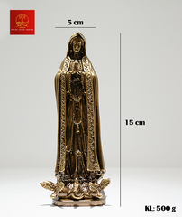 Tượng Đức Mẹ Fatima 15cm - FTM-050615-DE-D