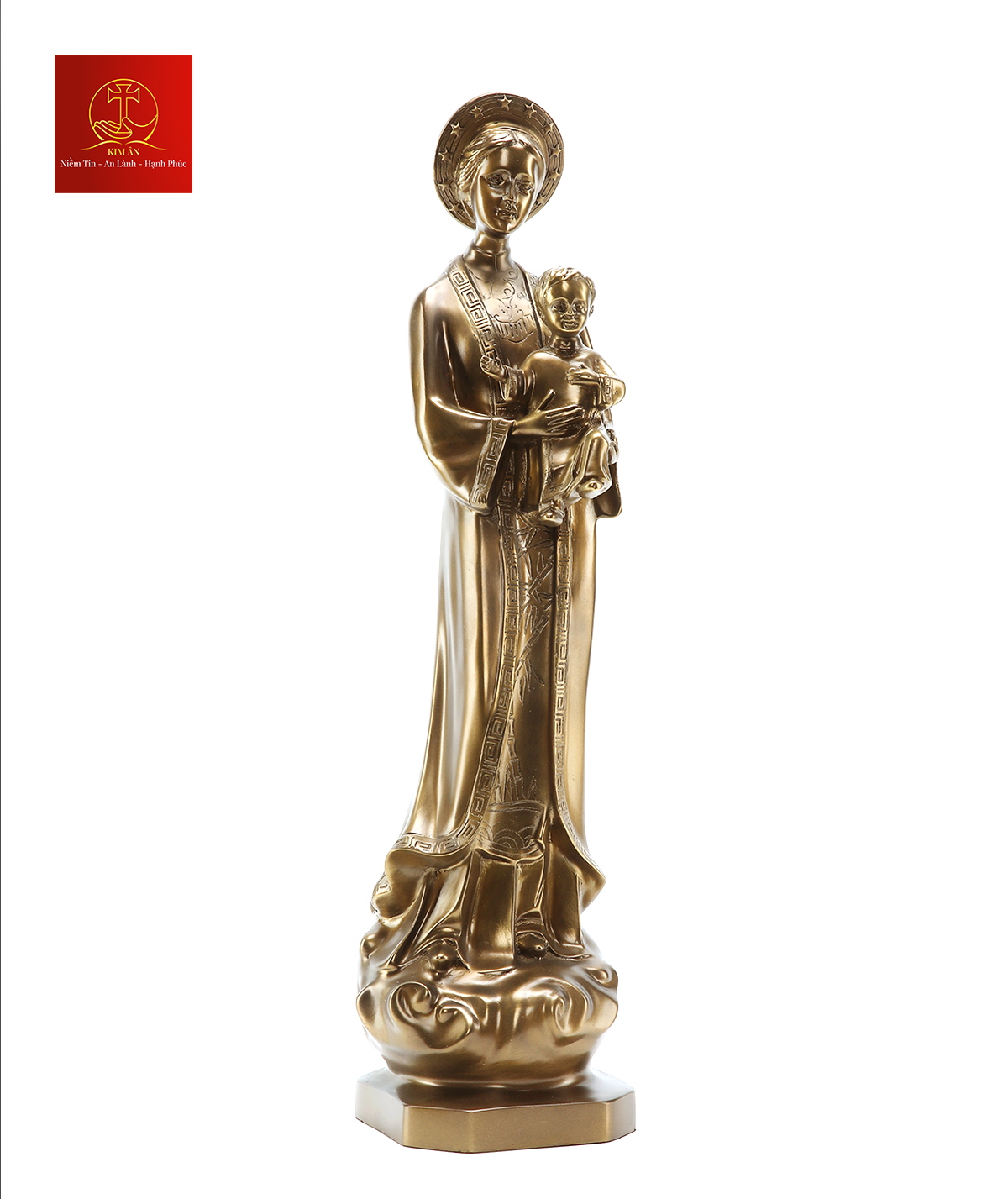 Tượng Mẹ La Vang cao 53cm – MLV-131453-D