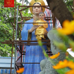 Tượng Mẹ La Vang bằng inox cao 7 mét