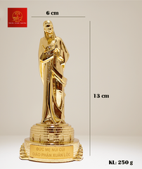 Mẹ Núi Cúi Bằng Đồng - Mạ Vàng Gold