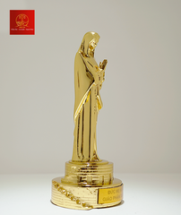 Mẹ Núi Cúi Bằng Đồng - Mạ Vàng Gold